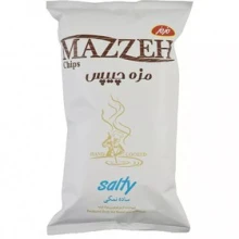 چیپس مزه ساده نمکی 65گرمی مزمز